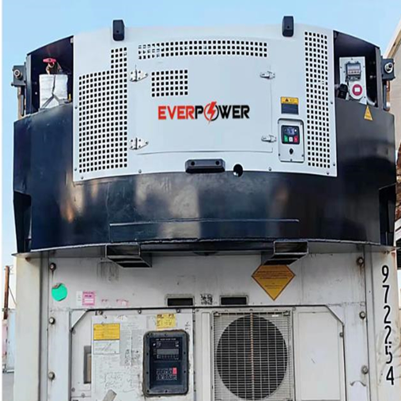 Clip on genset top-mount container 460V 60HZ 3 Phase reefer generator gensets unit with yanmar