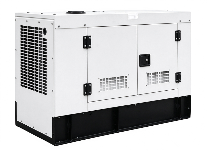 460V 60HZ Rear-cab mount silent reefer diesel generator genset units with Perkins Yanmar Kubota engines
